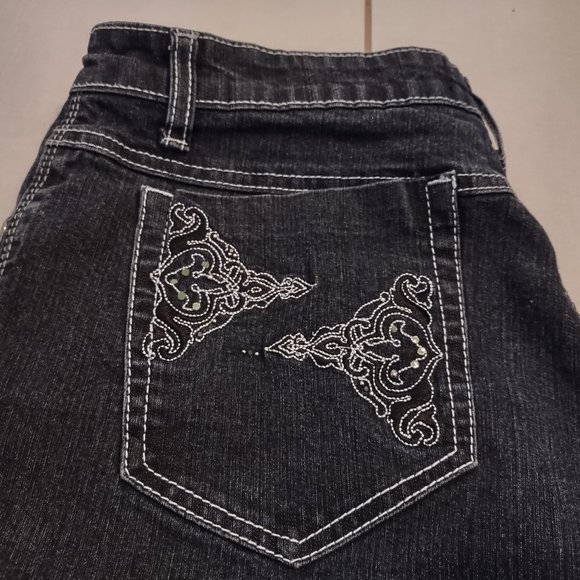 JEAN BAY Women's W32L38 Blue Jeans Pre-owned - Picture 9 of 9